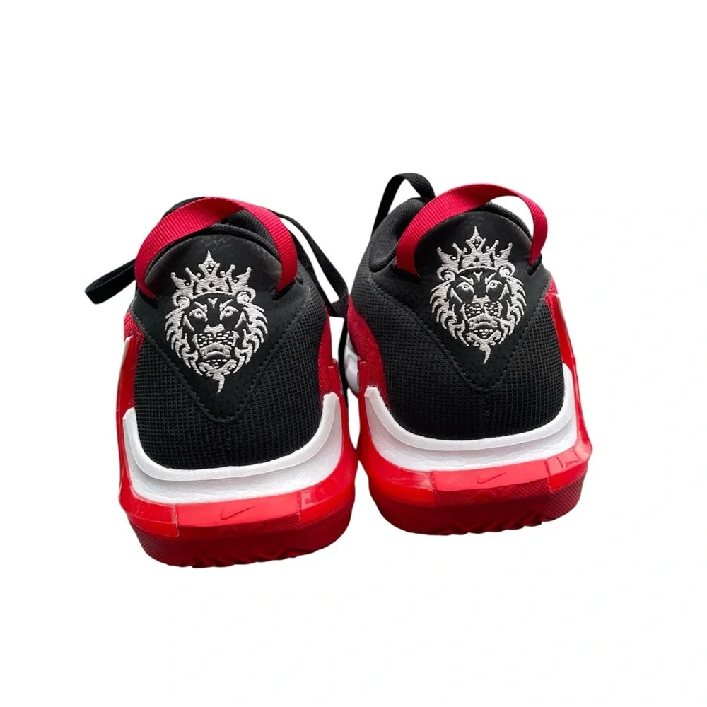 Nike LaBron Witness VII HO 22 Performance Black‎ and Red Basketball Shoes